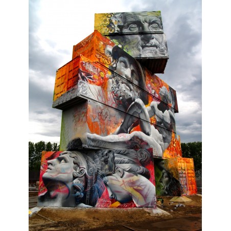 Pichi & Avo - North West Walls Street Art Festival - Werchter Belgium_pa_stre
