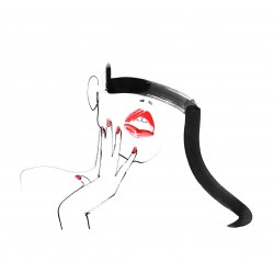 Lovisa Burfitt - lips red with bang_di_fash