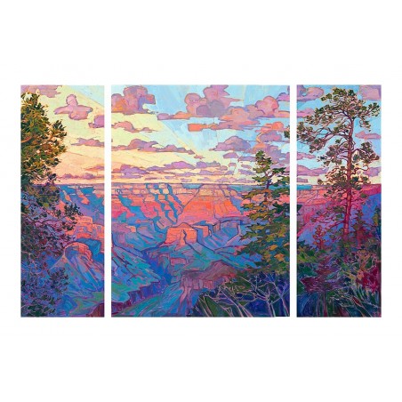 Erin Hanson - Grand Canyon in Triptych_pa_land