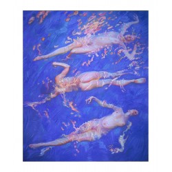 John Asaro - 3 swiming girls_pa