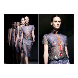 Christopher Kane - Plastic top filled with liquid 2 2011