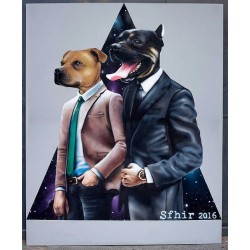 Hugo Lomas aka Sfhir - Bat and Beltz portrait - 2017_pa_stre