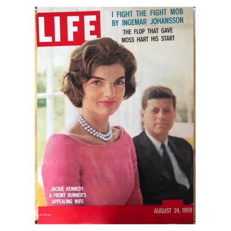 Mark Shaw - Jackie Kennedy Onassis and JFK - LIFE 1959_ph_vint