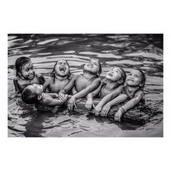Ricardo Stuckert - The happiness of being a child_ph_repo_bw