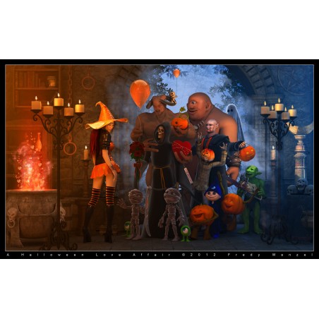 Fredy Wenzel - A halloween love affair_di_www.deviantart.comfredy3dgallery