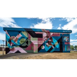 Kat and Action - Street Art City LURCY-LEVIST