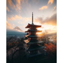 Emmett Sparling - Sunset in Japan