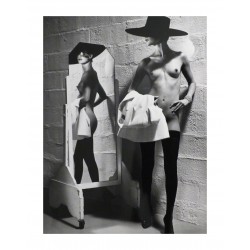 Helmut Newton - for Thierry Mugler - Vogue Paris 1996_ph_nude_bw_fash